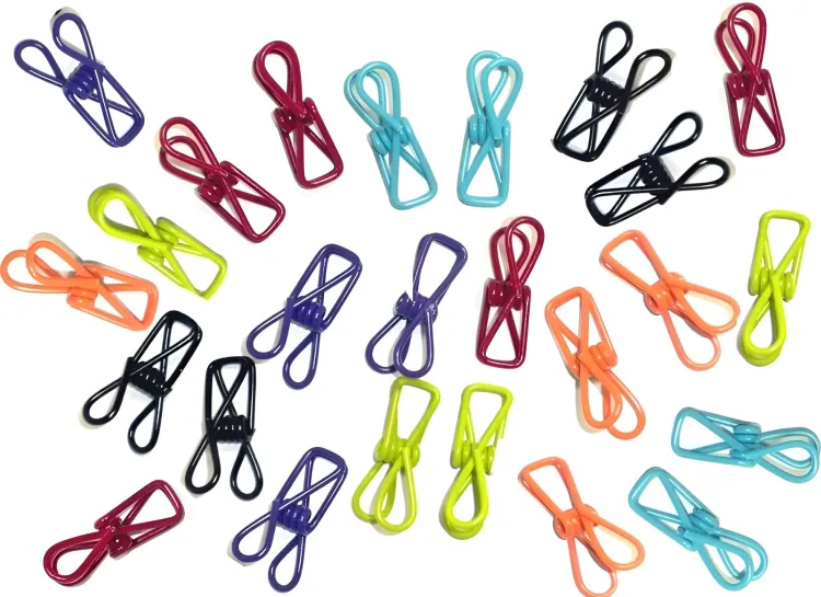 Multipurpose Colorful Stainless Steel Clips