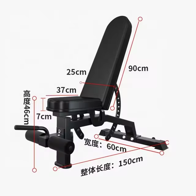 Foldable FID Bench for Full Body Workout & Multi-Purpose Fitness Strength