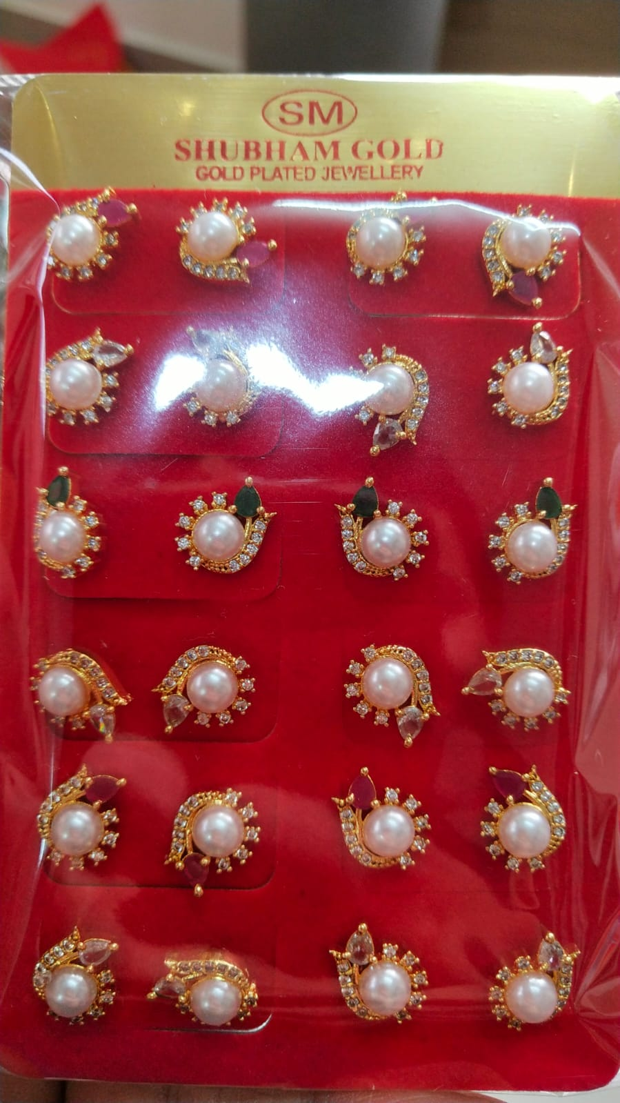 Golden Plated  Nose pin Nathalie