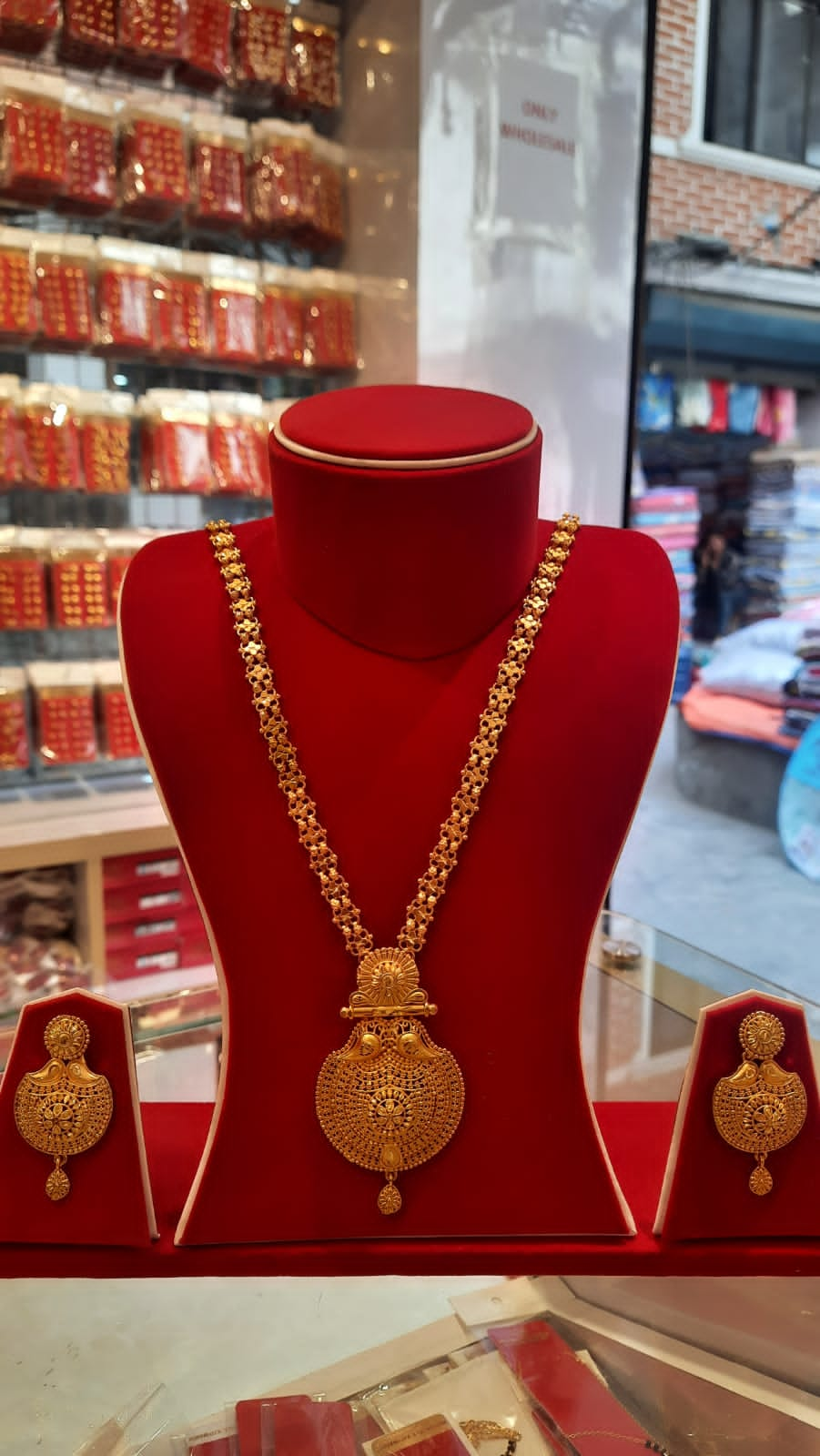 Gold Plated New Desine Mix Ranihaar Set