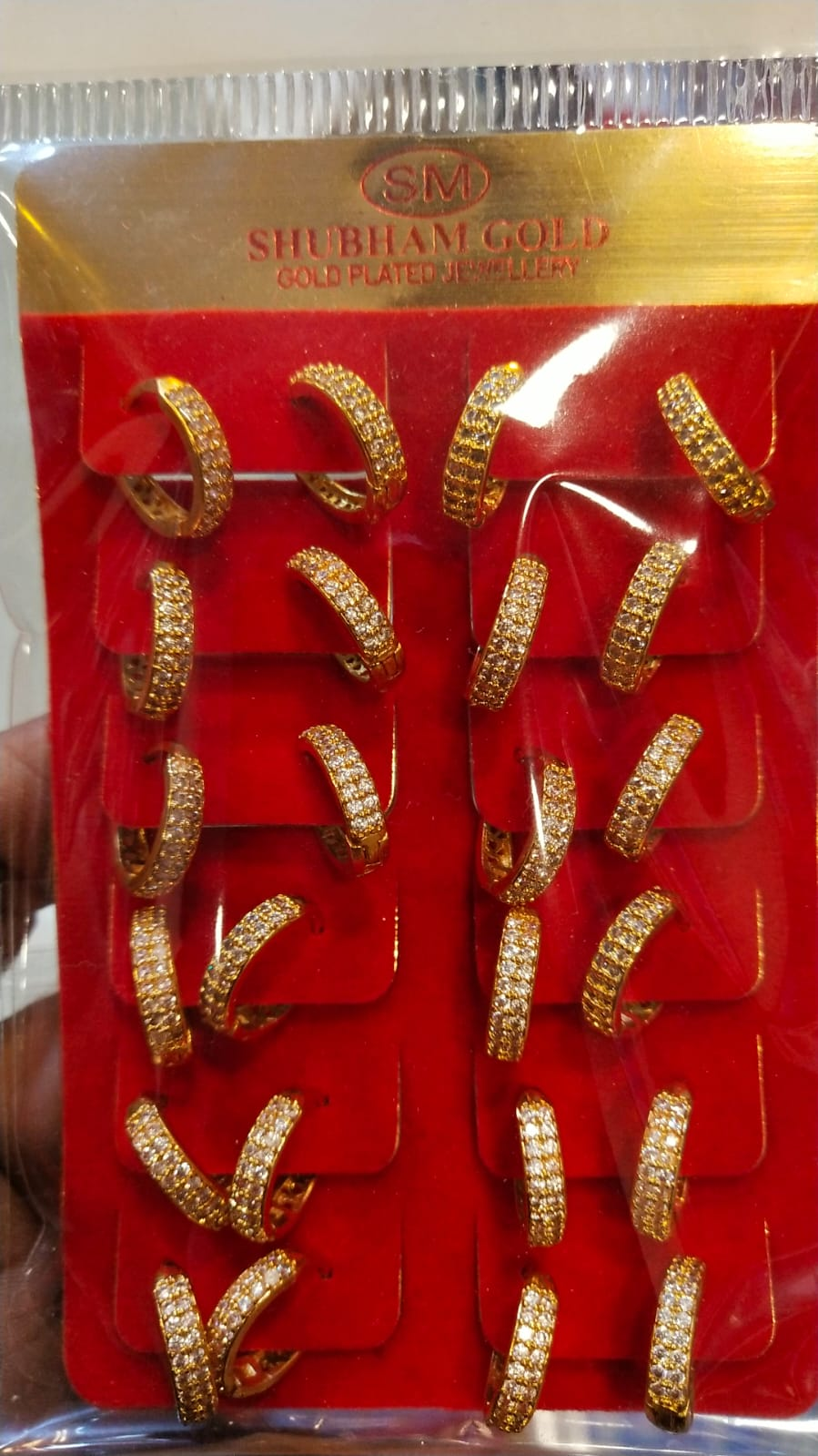 Gold Plated Stylish Julie Earrings