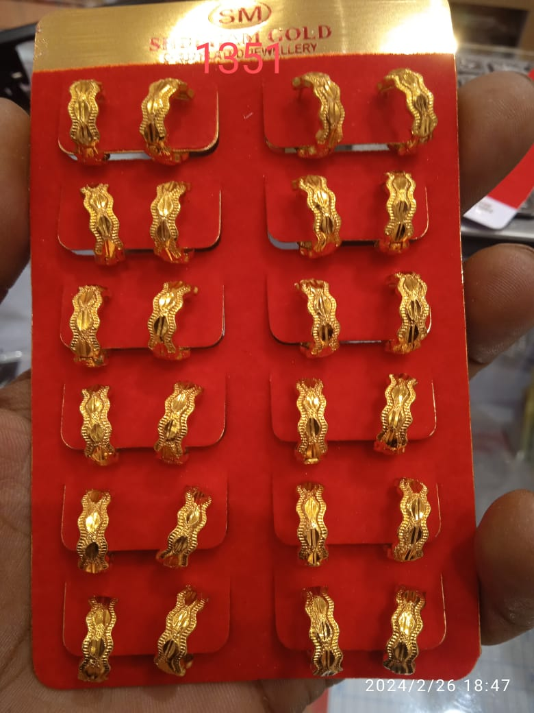 Gold Plated New Desine Earrings