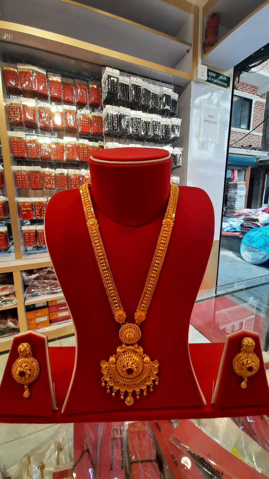 Gold Plated Fashion Jewellery Set For Women