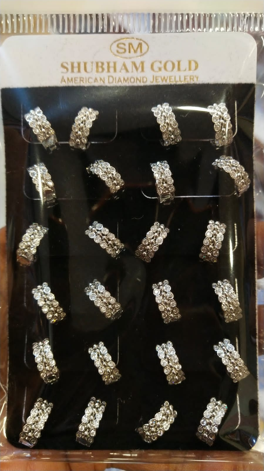 Artificial Sliver Wedding  Earrings