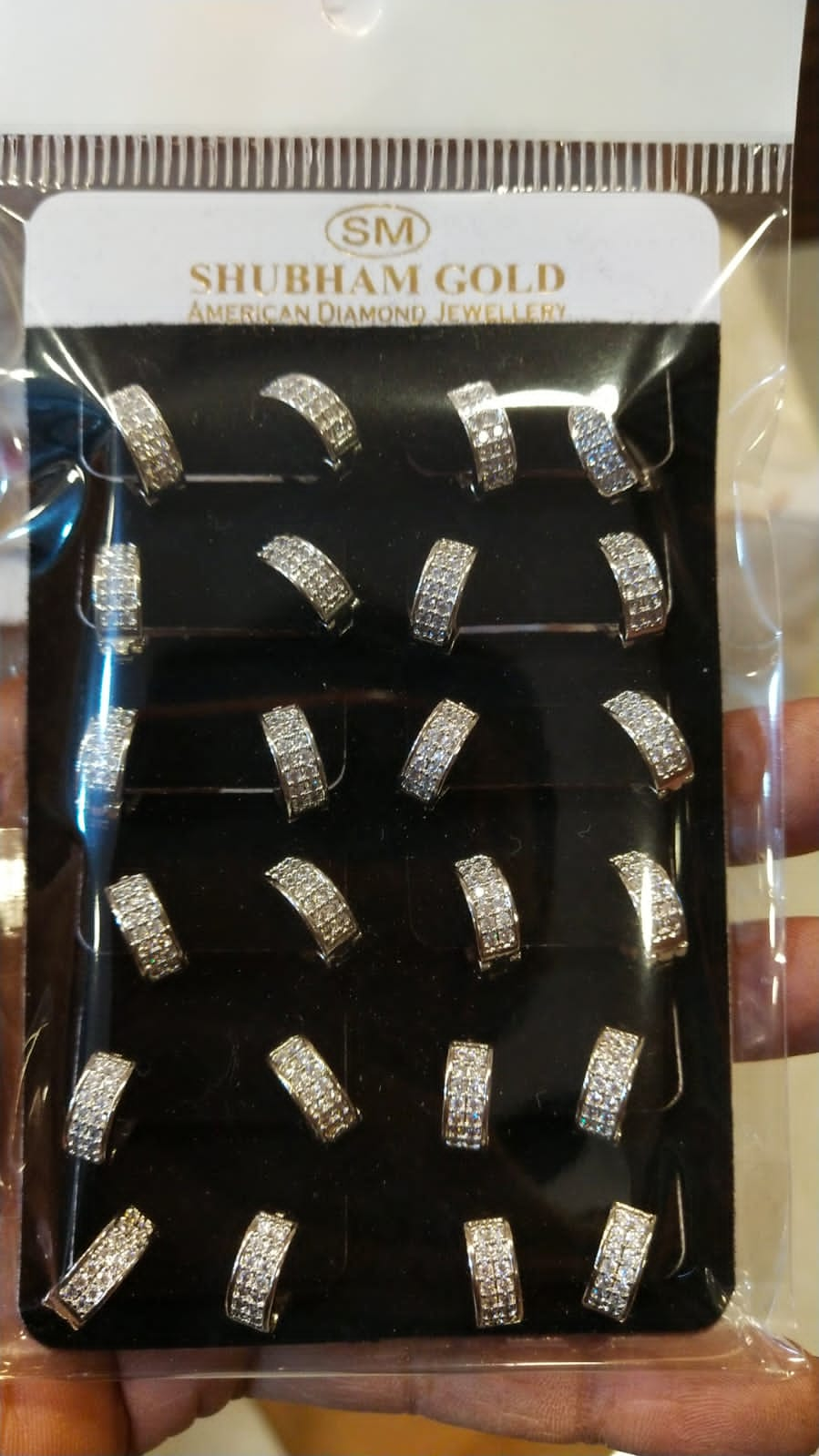 Artificial Sliver Earrings