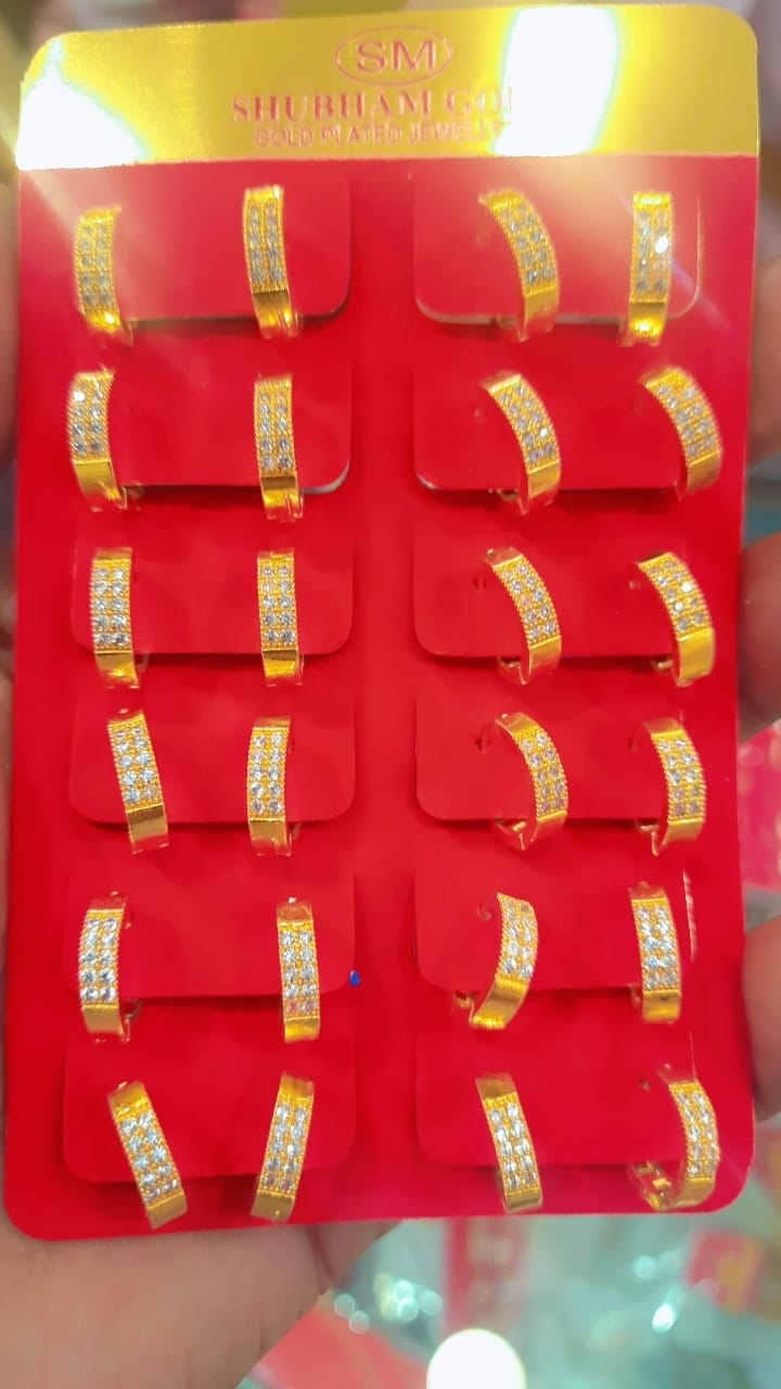 Gold Plated New Design Earring