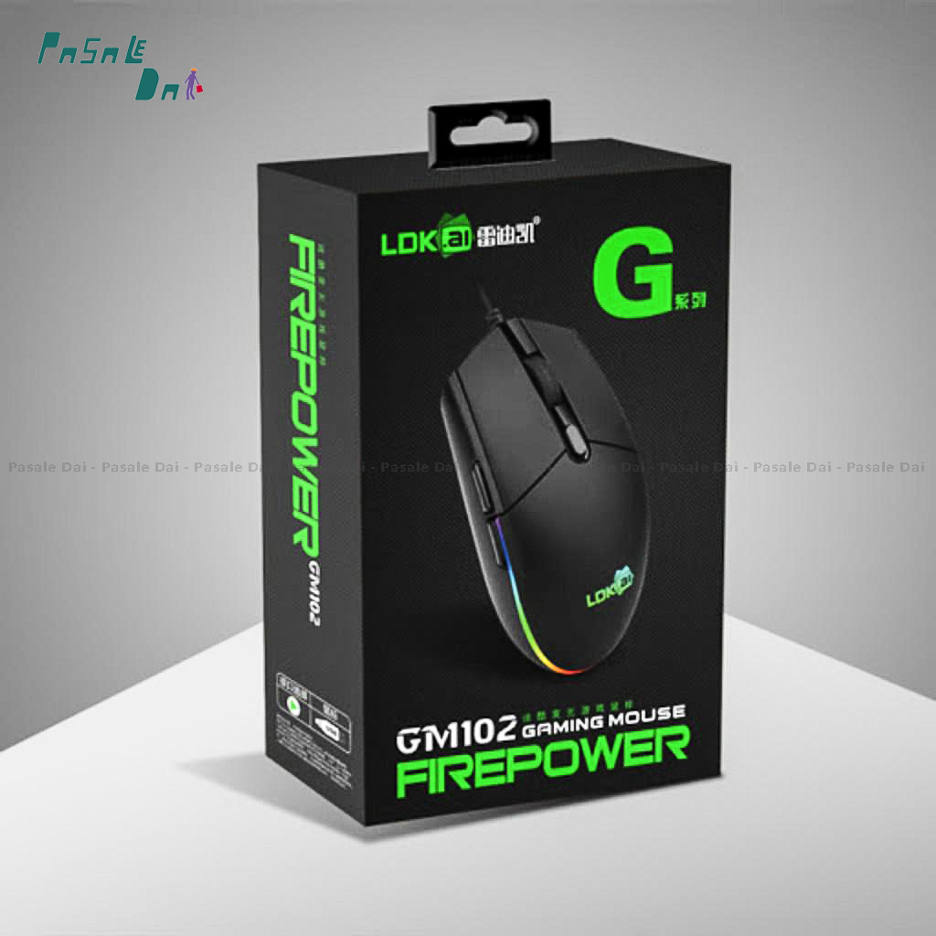 LDK.ai  Gaming Mouse Firepower Series RGB Mouse - GM102