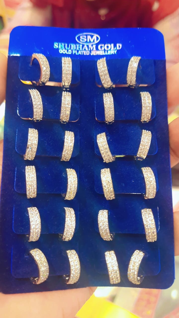 Gold  Plated Imitation Fancy Earrings