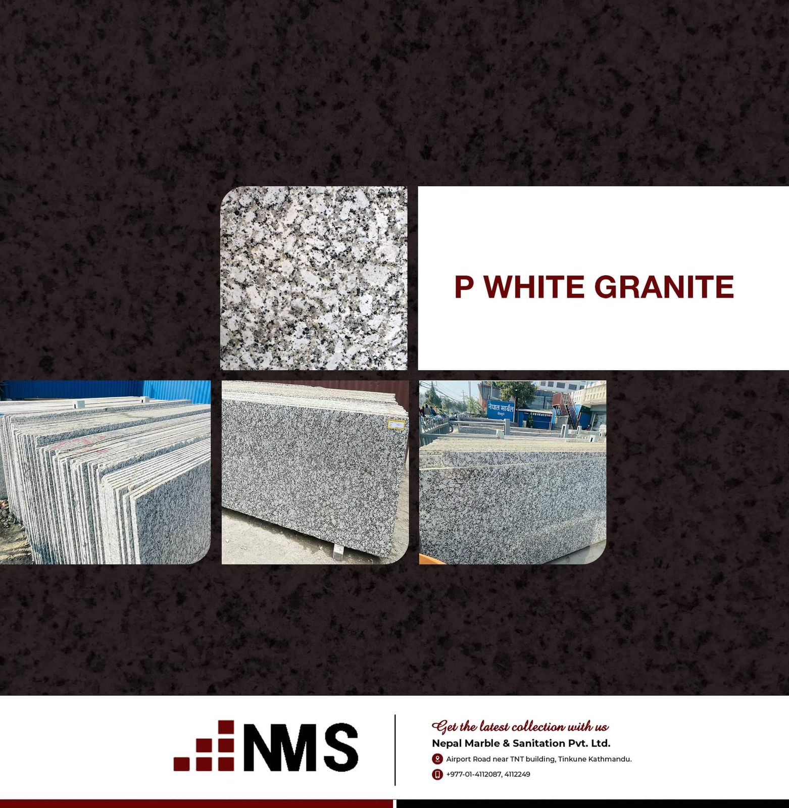WHITE GRANITE SLAB