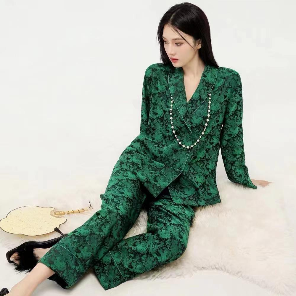 Snake Skin Women's Pajama Sets Long Sleeve Sleepwear