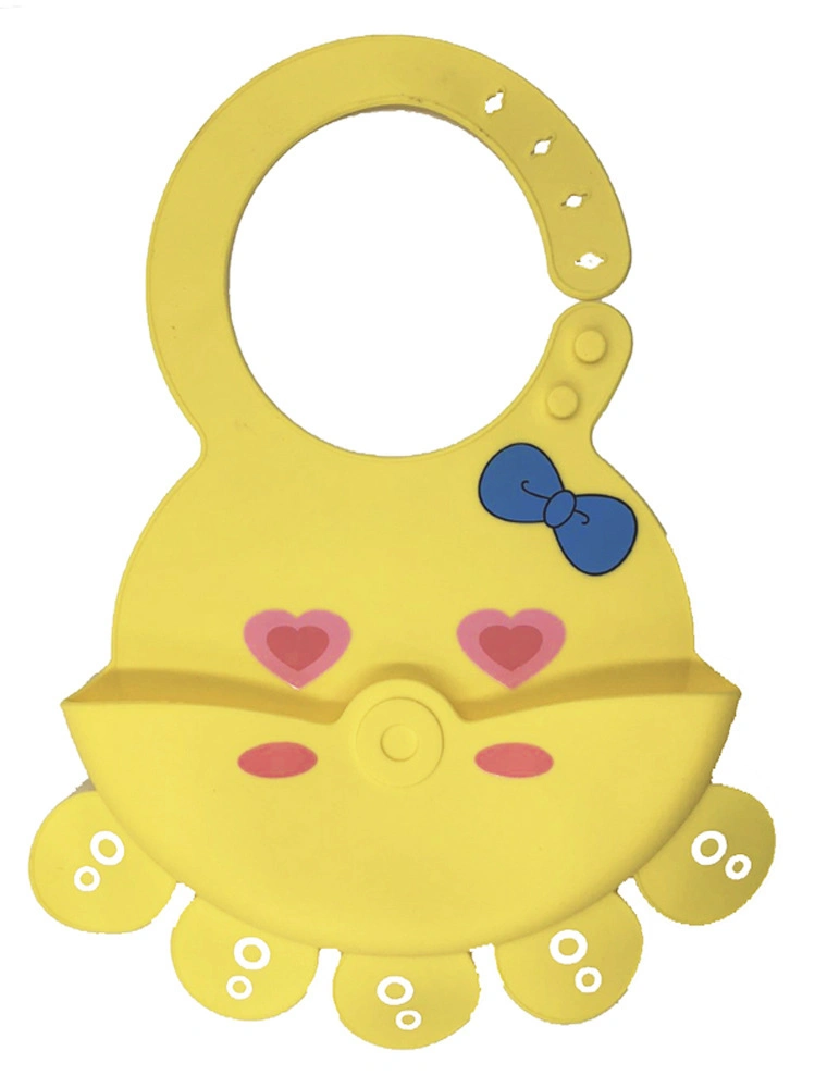 Food Grade Approved Easily Clean Training Baby Bib