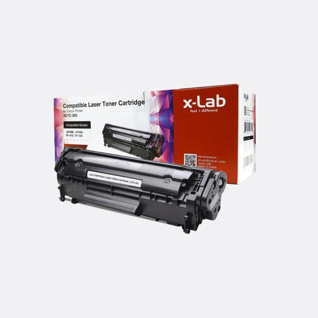 X Lab Compatible Laser Toner Cartridge (XCTC-303) for Canon Printer