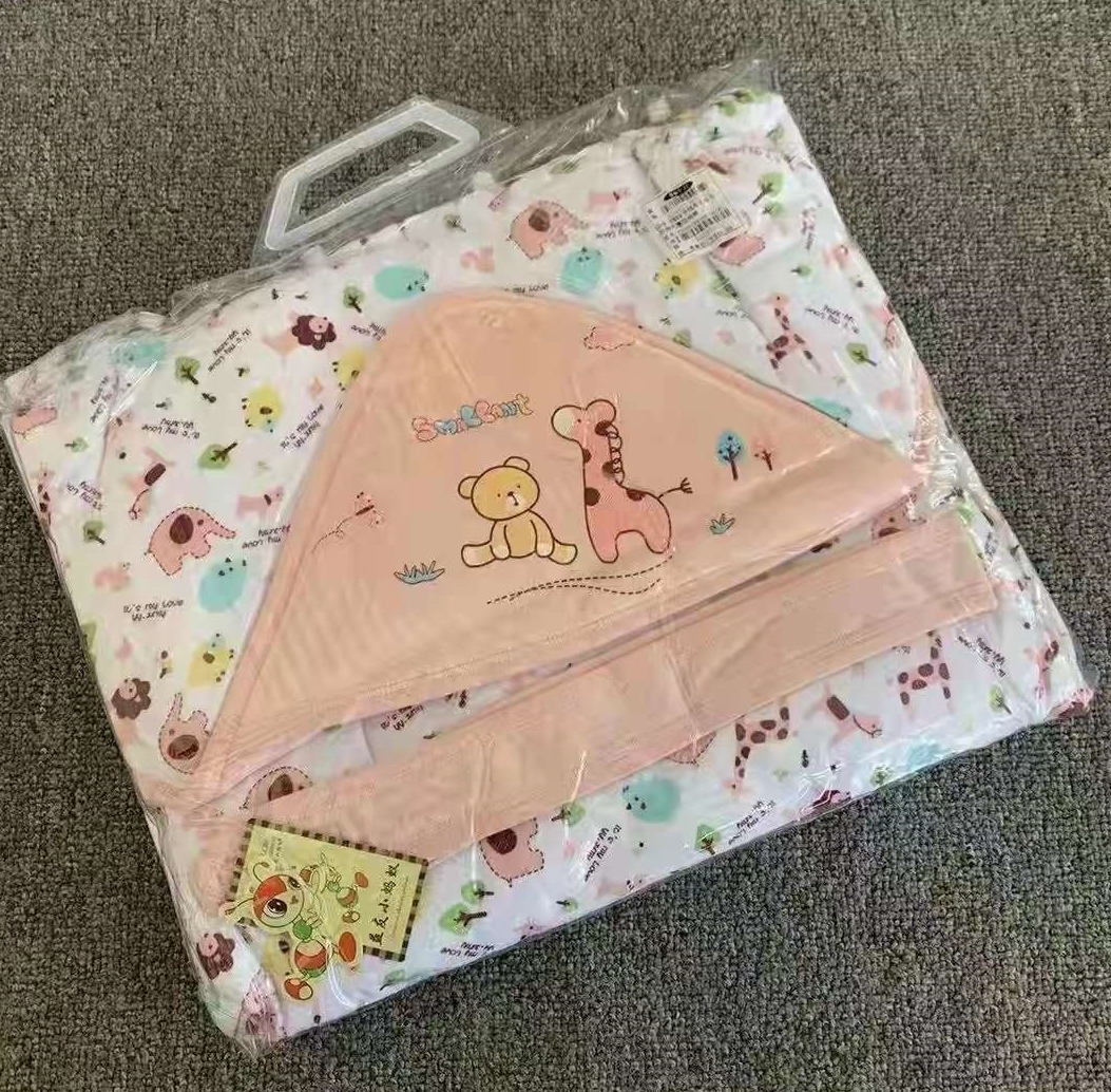 Rubber Bed Cloth for Baby-Light Pink Color