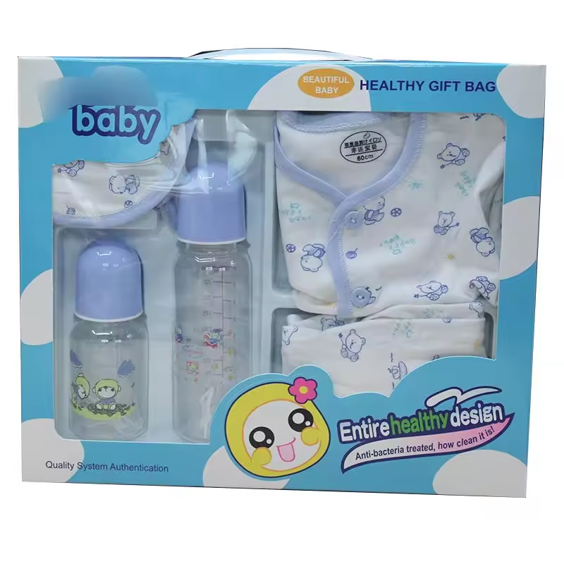 Baby feeding bottles & nipples surprise pack  gift box