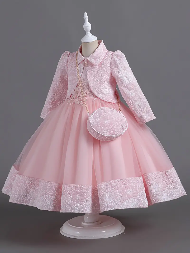 Princess Casual Birthday Dress Long Sleeve