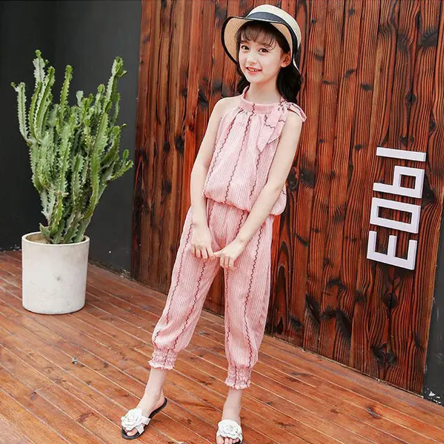 Children's Suit Girls Korean Version of Fashion Cool Vest