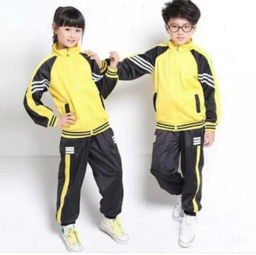 Navy Blue Red School Track Suit