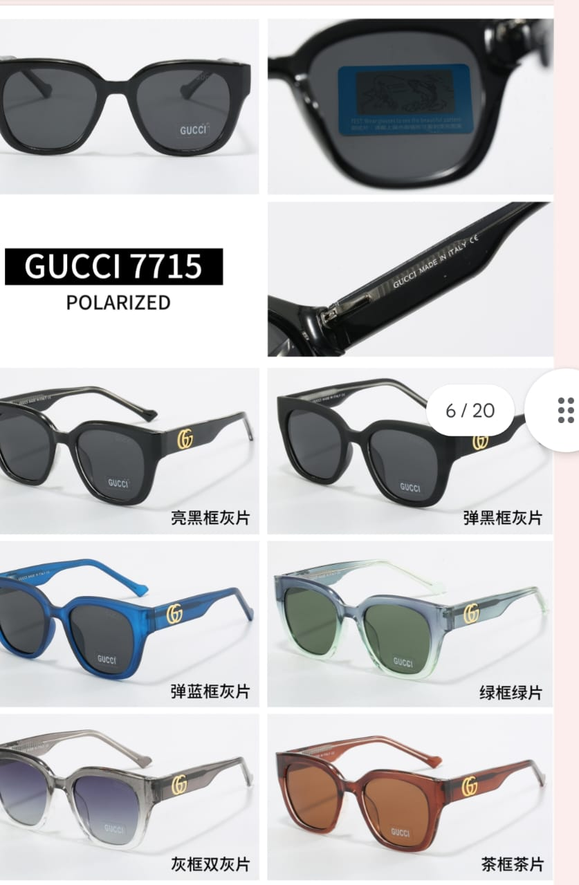 Gucci Polarized Sunglasses - Stylish Eye Protection for Men and Women