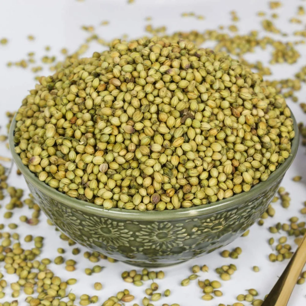 Dried Green Dry Coriander Seeds,
