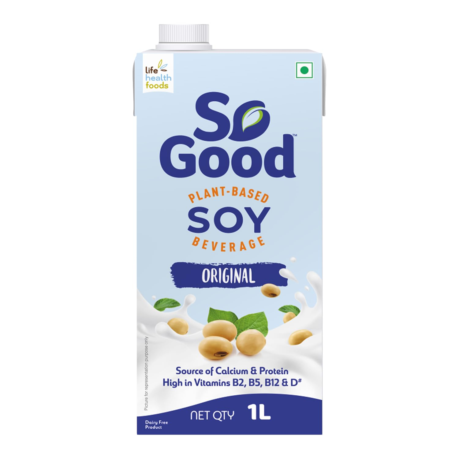 So Good Plant Based Soy Beverage Original 1 L