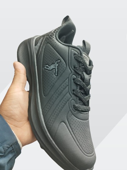 New Men's  Black  Basketball Shoes