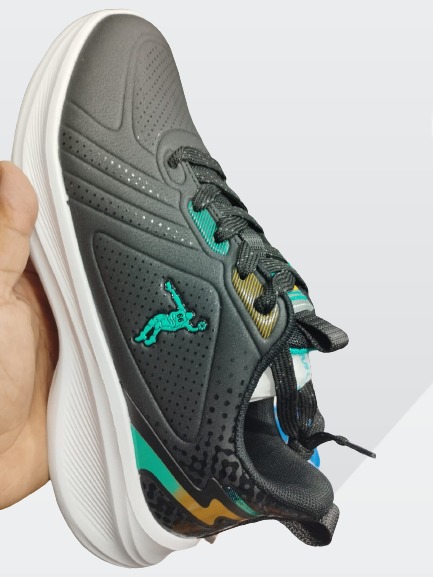 Black TBL Stylish  Basketball Sneakers Shoes For Men