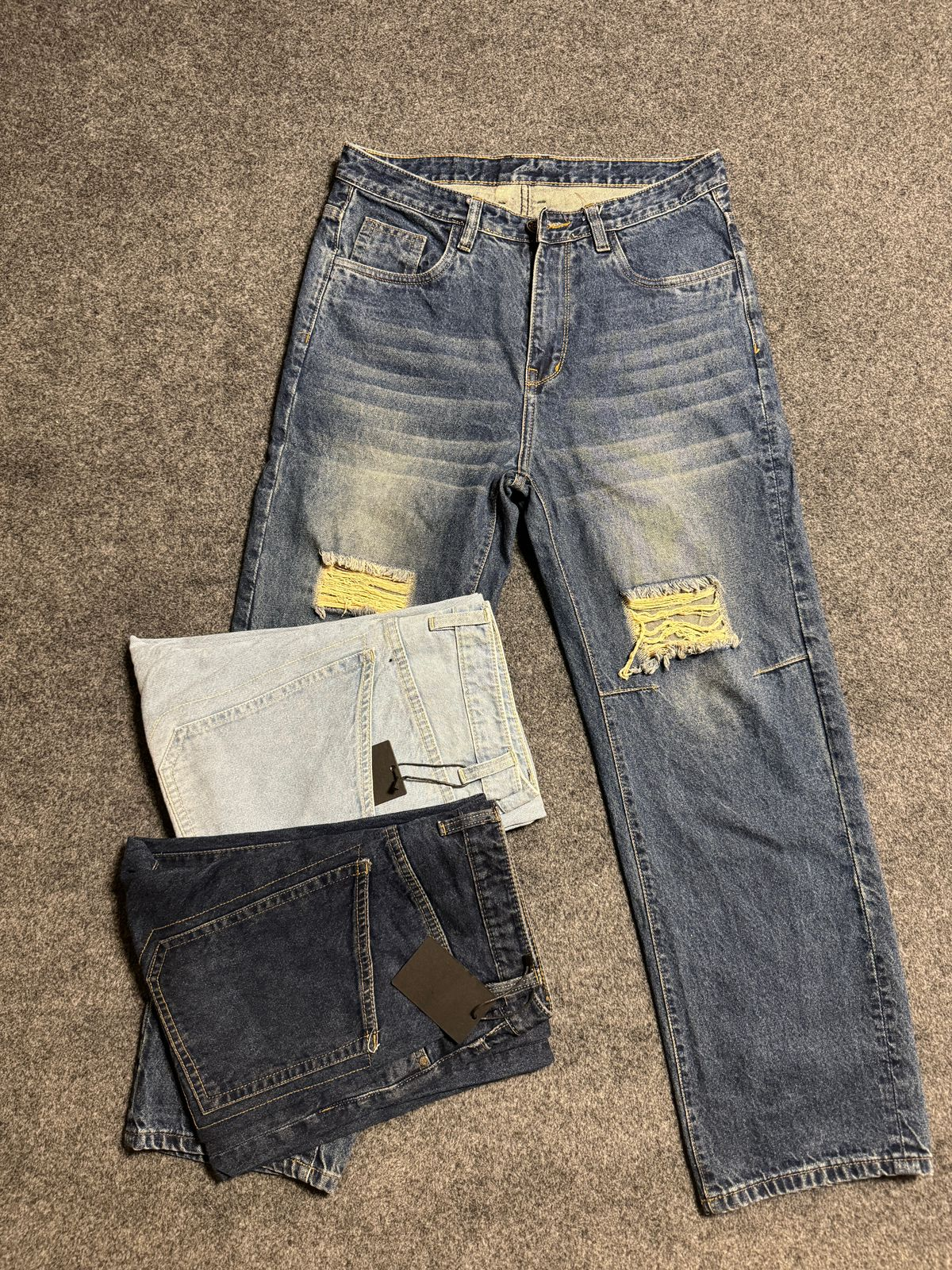 Baggy Destroyed Pant