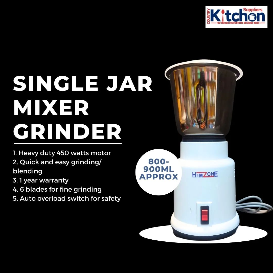 Himzone Single Jar Mixer Grinder 450 Watts