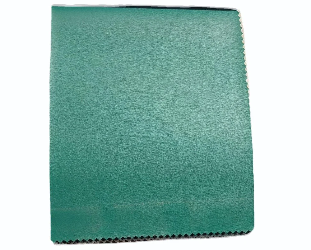 Green Rexine Fabric For Shoes