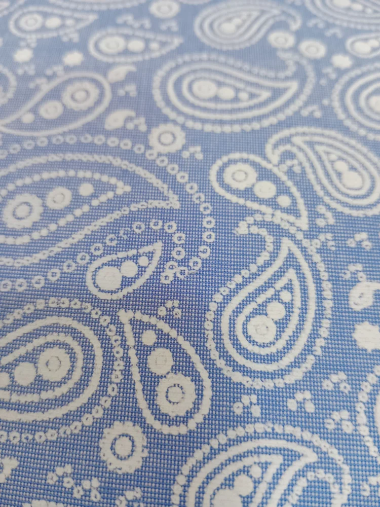 Flower Printed PVC Foil Rexine Fabric