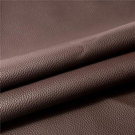 Brown Plain Rexine Fabric