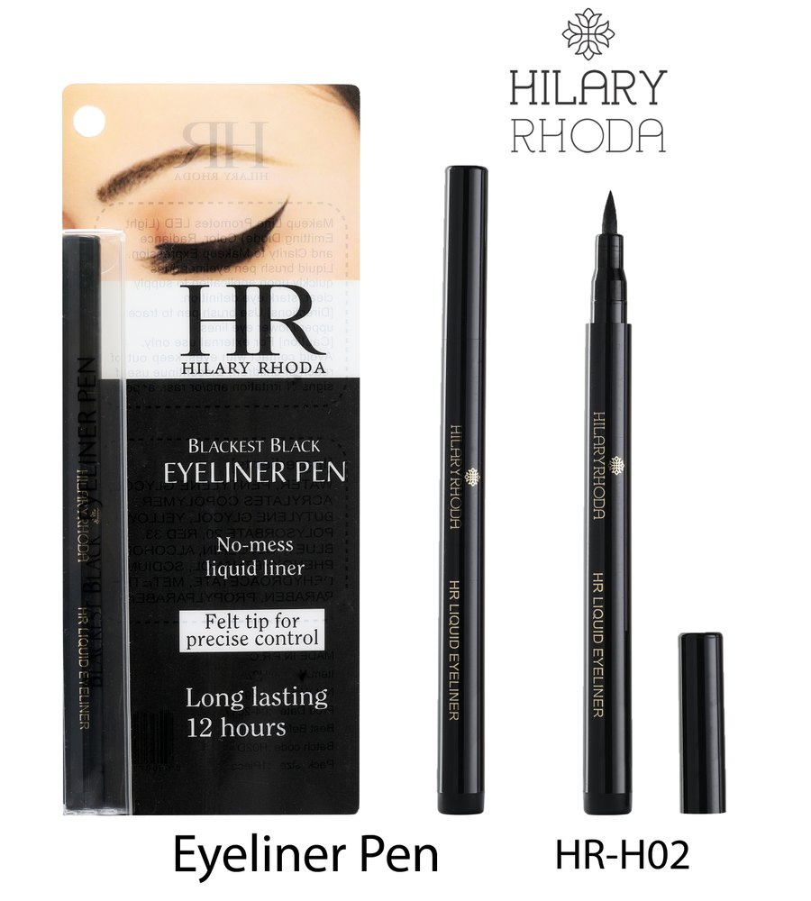 Hilary Rhoda Eyeliner Pen-Black  HR-H02