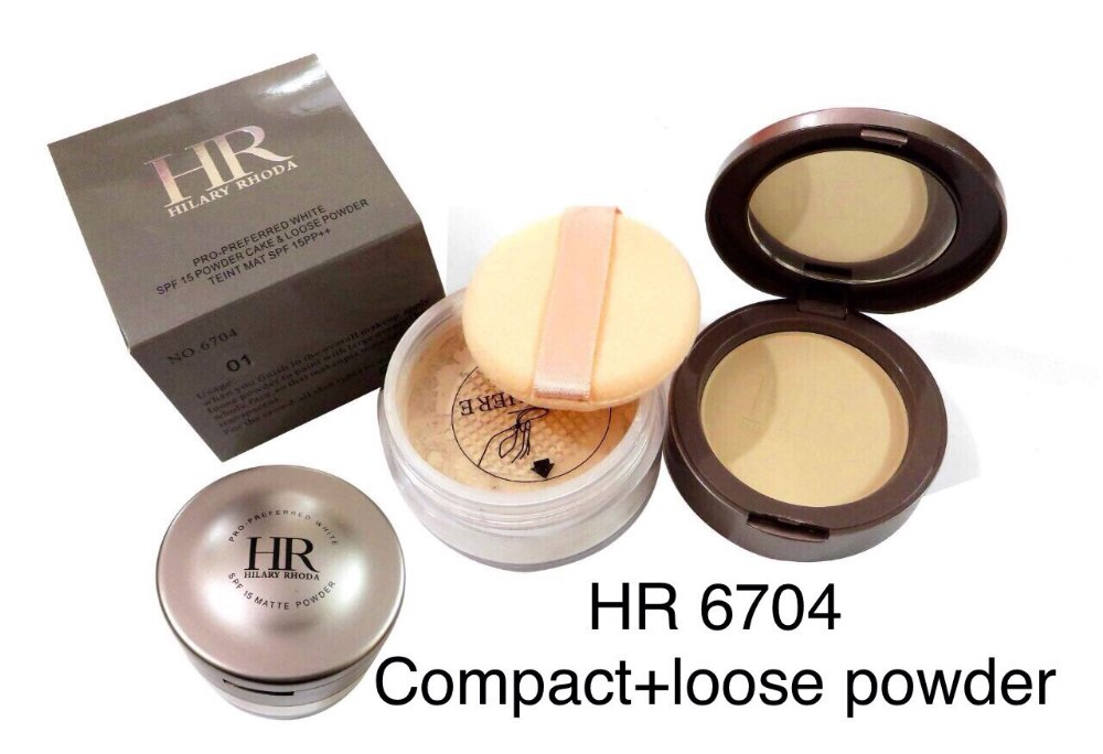 Hilary Rhoda Compact + Loose Powder HR-6704
