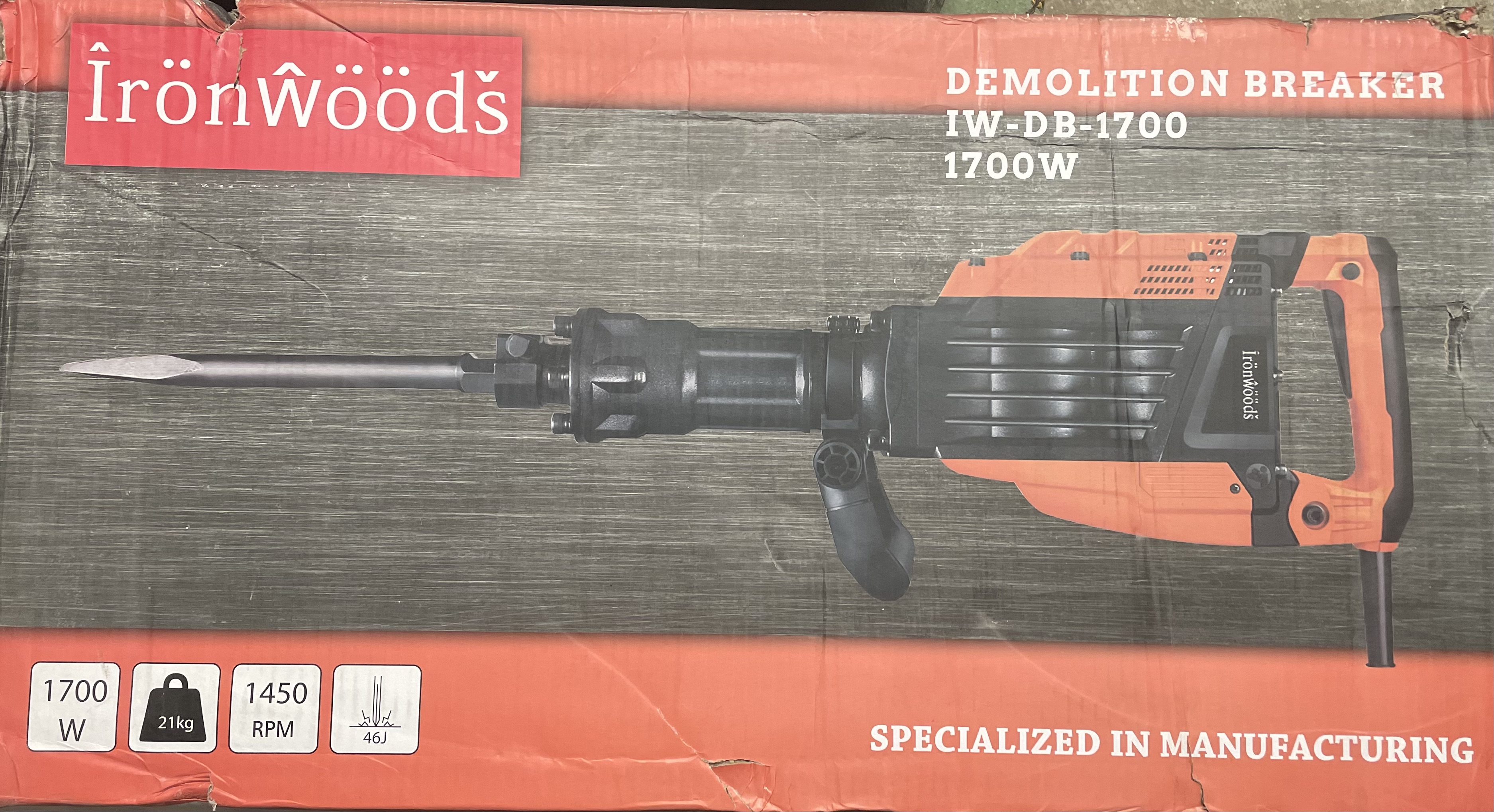 Ironwoods Demolition hammer (big)  (IWDB1700)