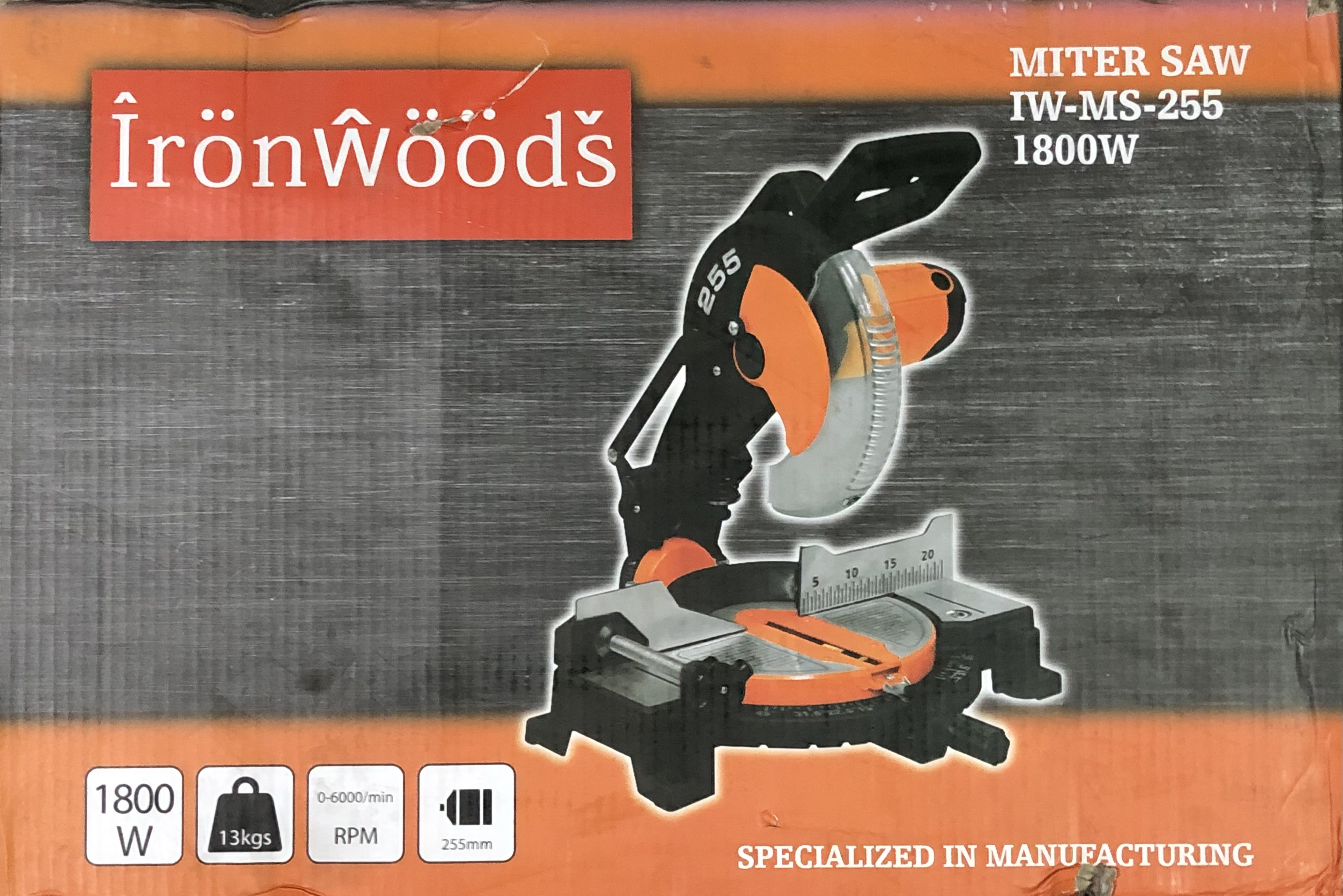 Ironwoods Miter Saw (IWMS255)