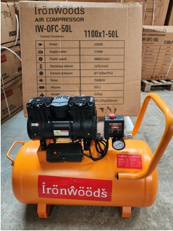 Ironwoods Compressor (Oil free) (IWOFC50)