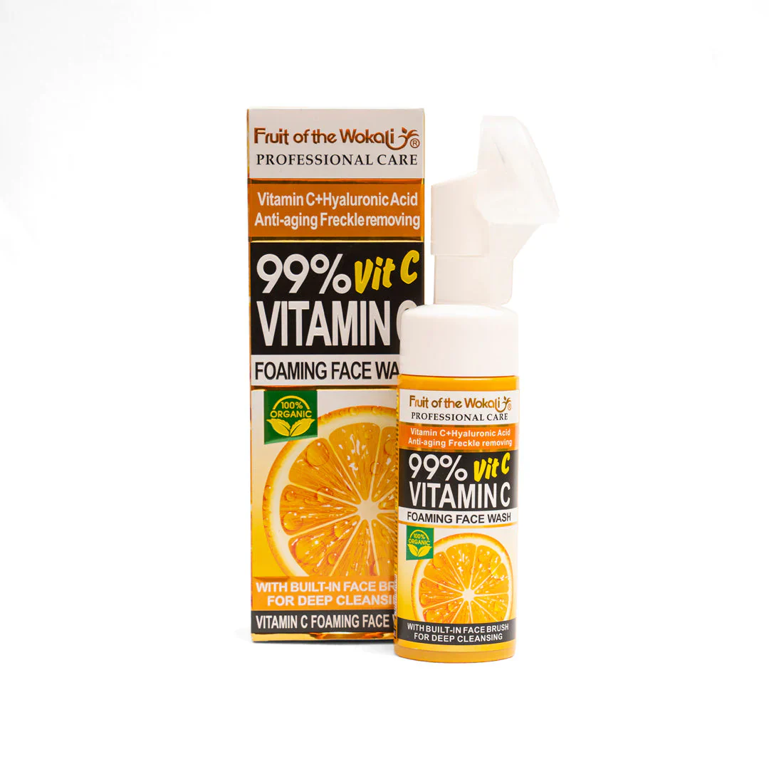 Vitamin C Foaming Face Wash-150ml WKL709 (Fruit of Wokali)
