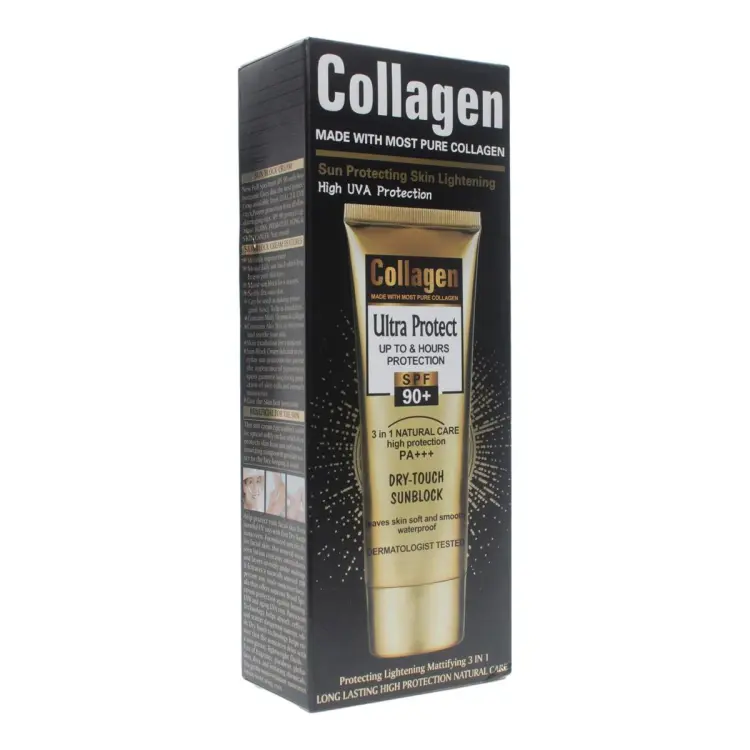 Collagen Sun Cream SPF90+100ml (Fruit OF Wokali) HF2012