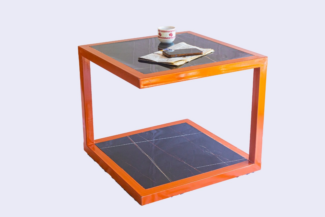 Wooden Cube Coffee Table