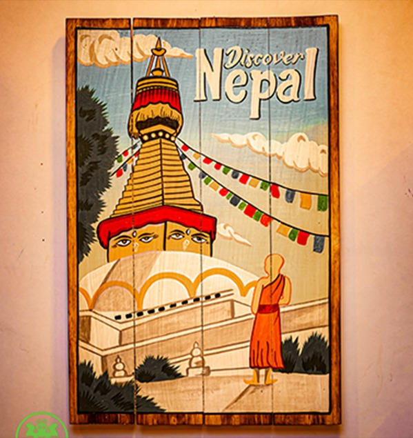 Katmandu Nepal Decoration Wall Art Poster