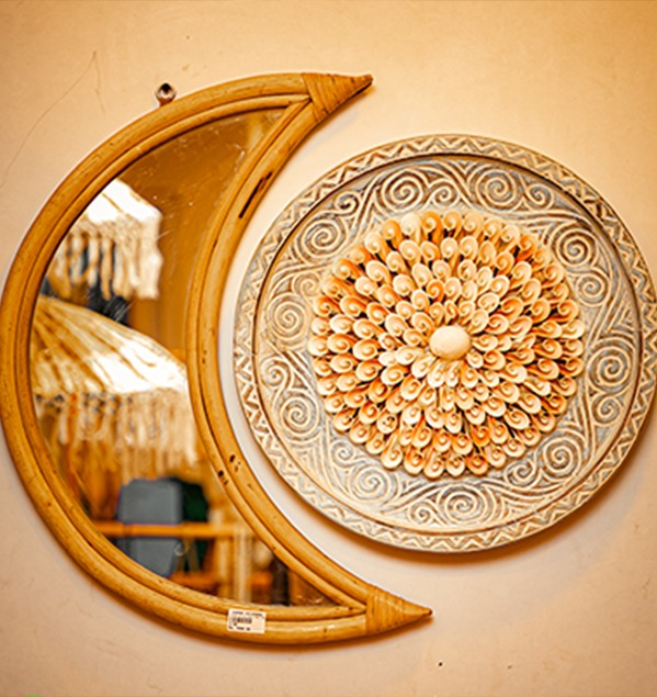 Moon Shape Wall Mirrors