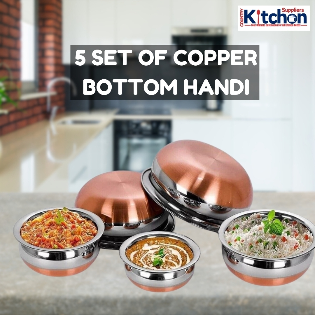 Copper Bottom Handis-5-Piece Set