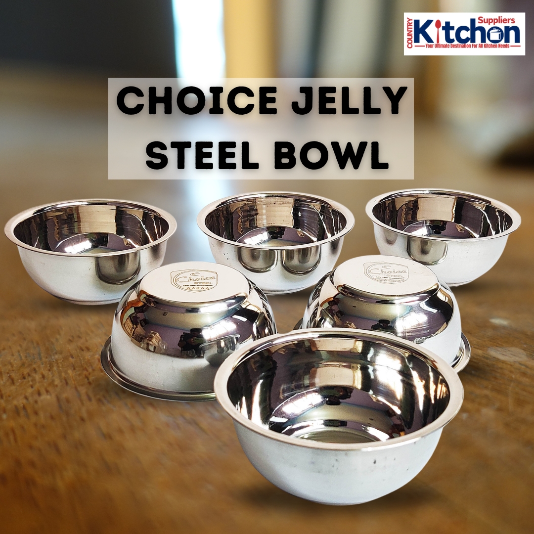 Choice Jelly Steel Bowl
