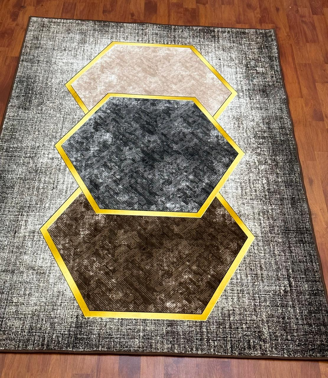 Non-Slip Washable Modern Carpet