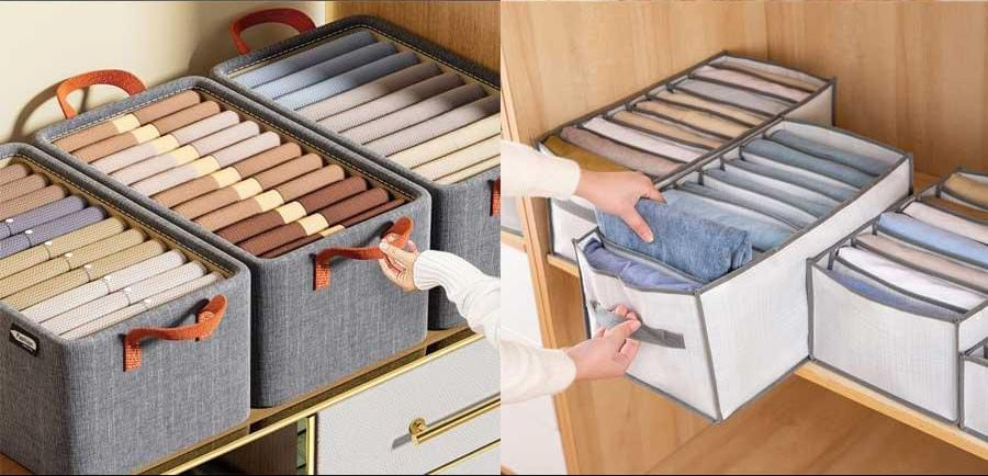 Foldable Cloth Storage Basket