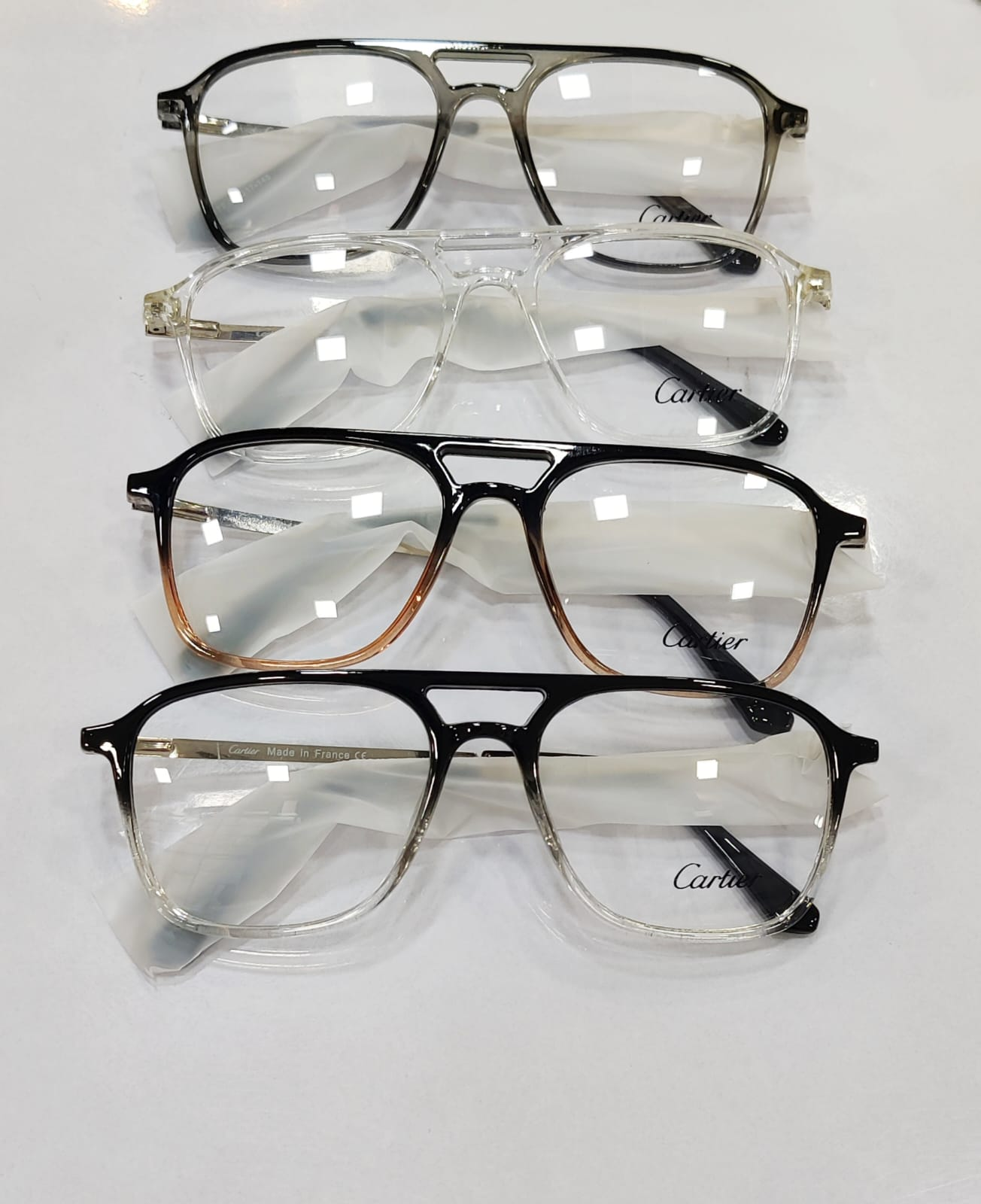 Unisex Full Rim Square  Eyeglasses