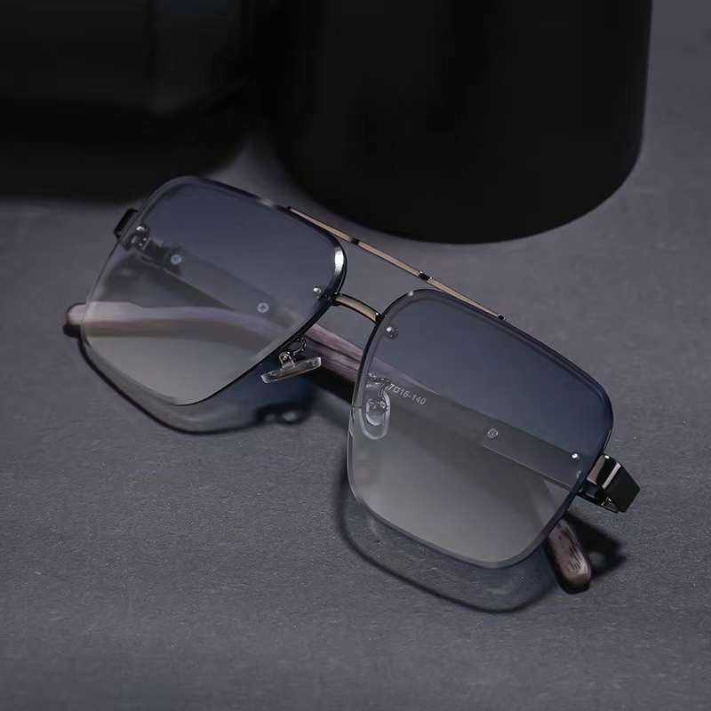 Black Fancy Sun Glasses For Men